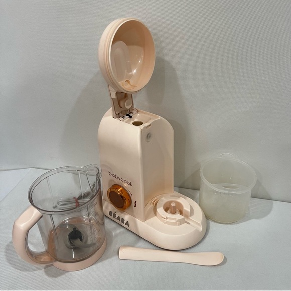 Beaba Babycook Rose Gold Light Pink Working (Missing Manual) - Picture 1 of 10